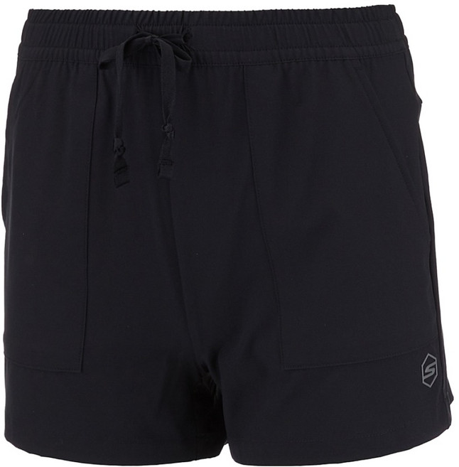 SKECHERS 女款編織彈力短褲 SP3WHCEM01