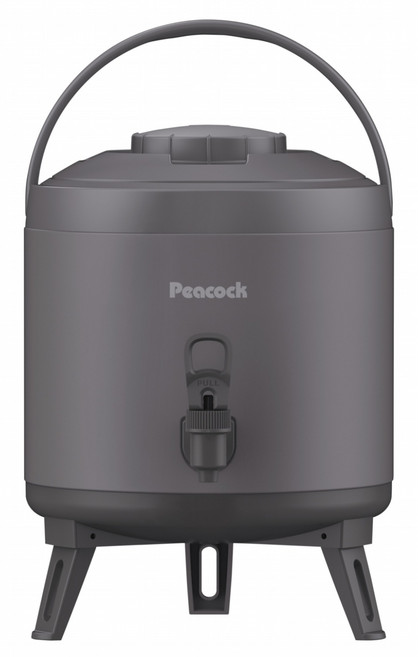 Peacock 日本孔雀 冷熱水桶 日本製 INJ-60, 1個, 黑色