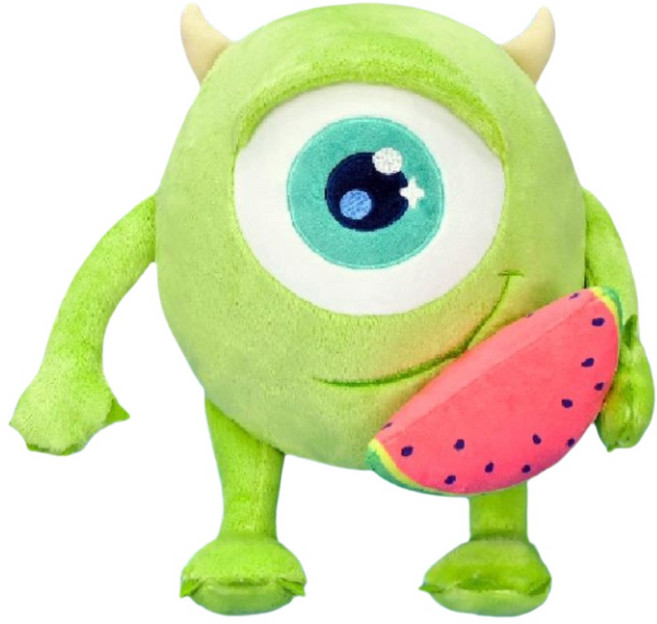 Disney 迪士尼 PIXAR MONSTERS 水果裝系列 大眼仔 12吋, 綠色, 1個, 22cm