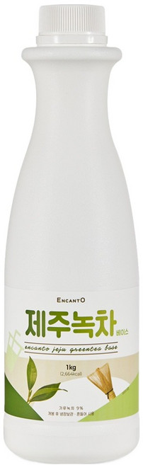 엔칸토 제주녹차 음료베이스, 1kg, 1개, 1개입