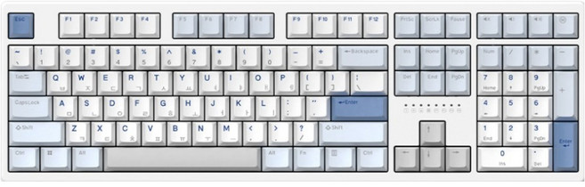 HANSUNG SUPERSTORE POLARIS2 有線鍵盤 35g, GRAY RAINY, TFG Magnetox 2XF, 磁軸(磁鐵軸)