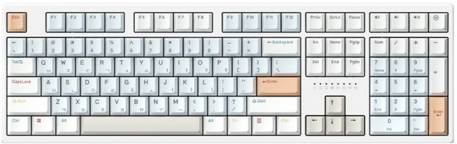 HANSUNG SUPERSTORE POLARIS2 有線鍵盤 35g, MULTI PASTEL, TFG Magnetox 2XF, 磁軸(磁鐵軸)