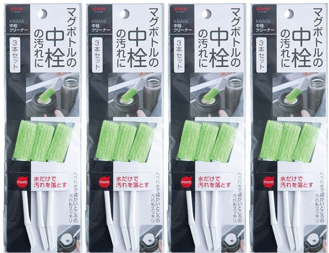 aisen 隨行杯纖巧清潔海綿 3入