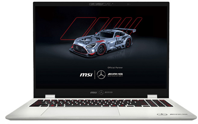 msi 微星 Laptop Copilot+ PC, 銀色, Prestige 16 AI+ MercedesAMG B2VMG, 2TB, 32GB, Windows 11 專業版