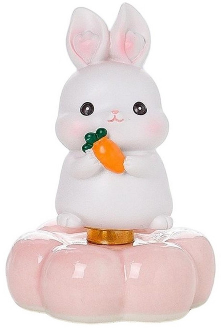 MASS 生活好物 糯米兔桌面擺件, 貪吃款