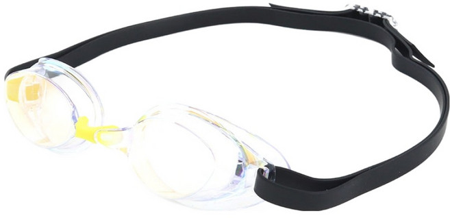 Mizuno 美津濃 ACCEL EYE 鏡面無墊圈選手用泳鏡 N3JED081, 02, 1個