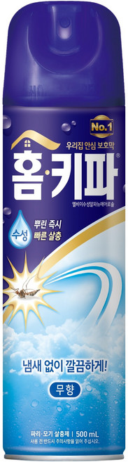 홈키파 무향 에어졸 살충제, 500ml, 1개