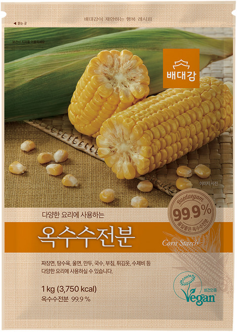 배대감 옥수수전분, 1kg, 1개