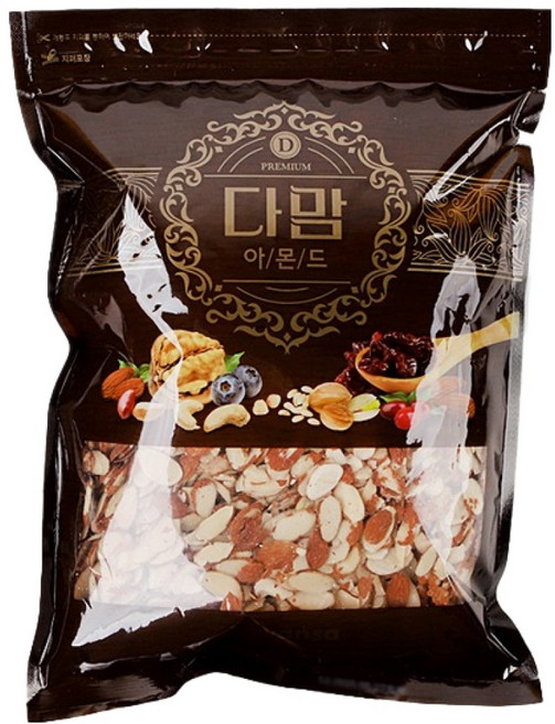 다맘 슬라이스 아몬드, 1kg, 1개