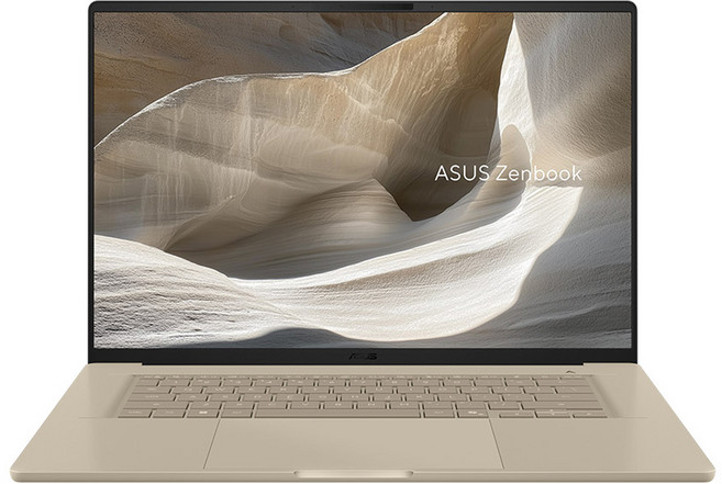 ASUS 華碩 Zenbook Zenbook WUXGA/OLED 16吋, Qualcomm Snapdragon X X1-26-100, Qualcomm Adreno GPU, 16GB, 512GB SSD, Windows 11 Home, 沙暮金, UX3607QA-0052D26100