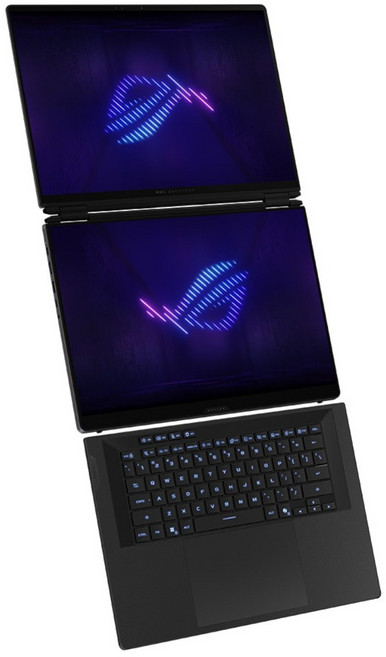 ASUS 華碩 ROG Zephyrus ROG ZEPHYRUS DUO 雙螢幕 OLED 16吋, Intel Core Ultra 9 386H, NVIDIA GeForce RTX 5090 GPU, 64GB LPDDR5X, 2TB Gen5 SSD, Windows 11 Home, 星曜灰, GX651AX-0022B386H-NBLO