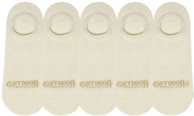 OUTDOOR PRODUCTS 簡易隱形襪 5雙入