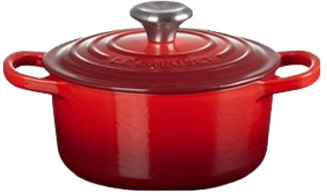 LE CREUSET 經典圓形鍋, 紅色, 1個, 16cm