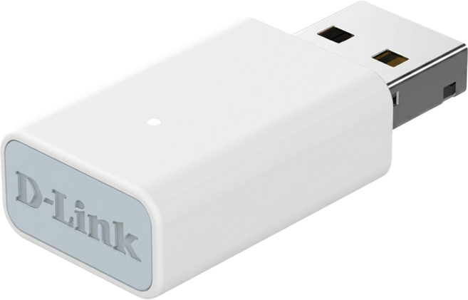 D-Link 友訊科技 N300 Wi-Fi 4 USB Dongle 無線網路卡, 白色, 1個, AN3U