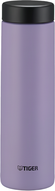TIGER 虎牌 夢重力旋蓋雙層不鏽鋼保溫瓶 MMZ-W050, 薰衣草紫, 1個, 500ml