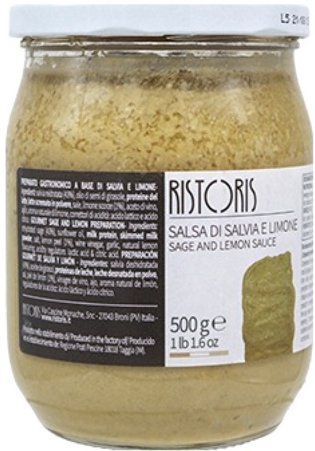 리스토리스 세이지 레몬 소스, 500g, 1개