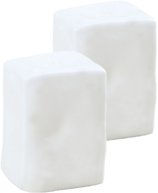 토이토 두부 슬랑이 스트레스볼 말랑이 슬라임, 화이트, 128g, 2개