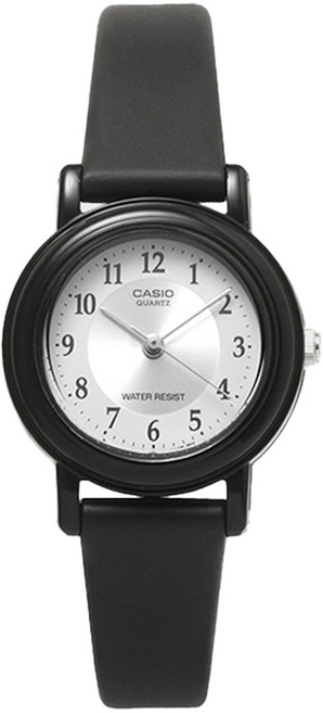 CASIO 卡西歐 高可讀性簡約設計迷你學測學生考試用手錶 139 黑色B