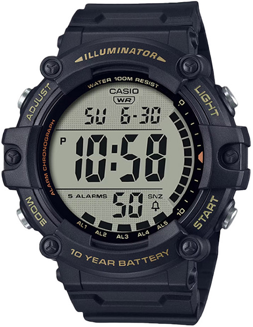CASIO 卡西歐 數位戶外軍用手錶 AE-1500WHX-1A