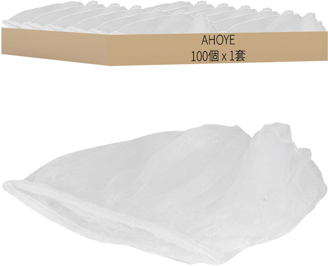 AHOYE 高彈超細密水槽濾網, 1套, 100個裝