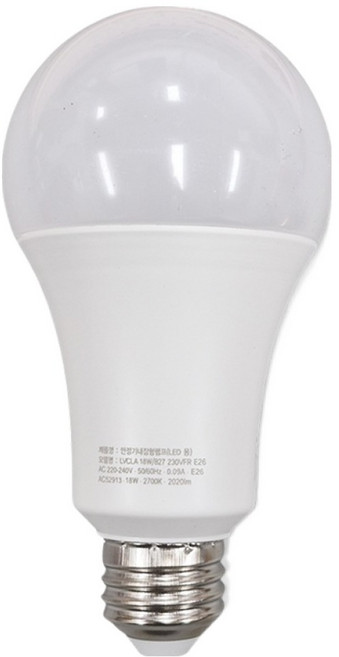 비츠온 벌브 OM LED 전구 18W, 전구색, 1개