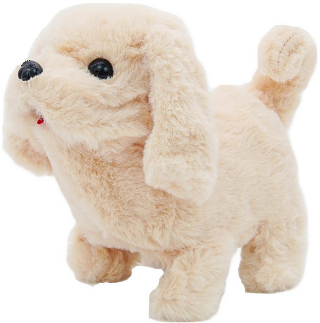 토이토 움직이는 리트리버 동물인형, 16cm, 리트리버 브라운, 1개