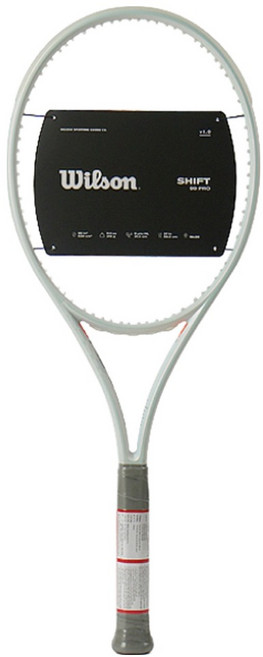 윌슨 쉬프트 V1 PRO 99 18x20 라켓 4(1/4) 315g, 화이트, 1개, 2023 쉬프트 V1 PRO 99
