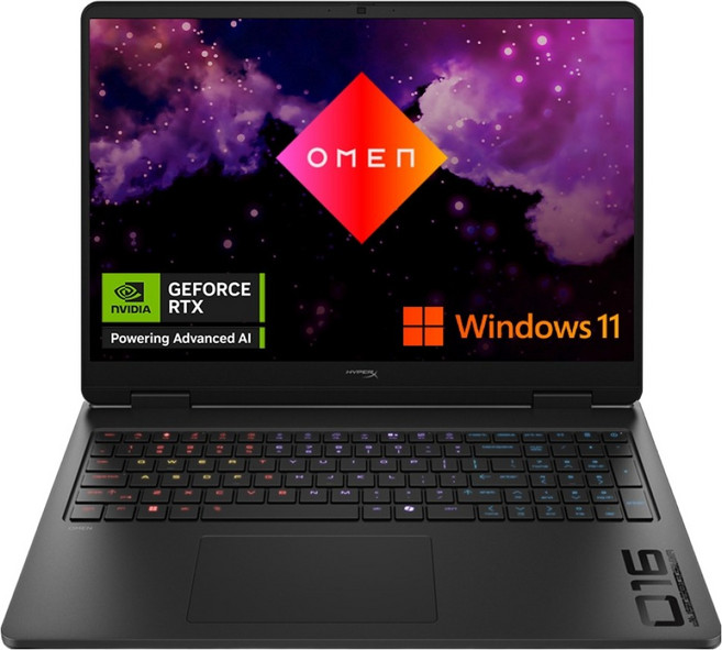 HP 2026 하이퍼엑스 오멘 16 라이젠9 라이젠 9000 시리즈 지포스 RTX 5060, Shadow Black, 16-ap1041AX, 512GB, 24GB, WIN11 Home