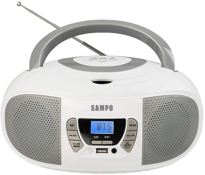 SAMPO 聲寶 手提音響, 白色, AK-W2301UL