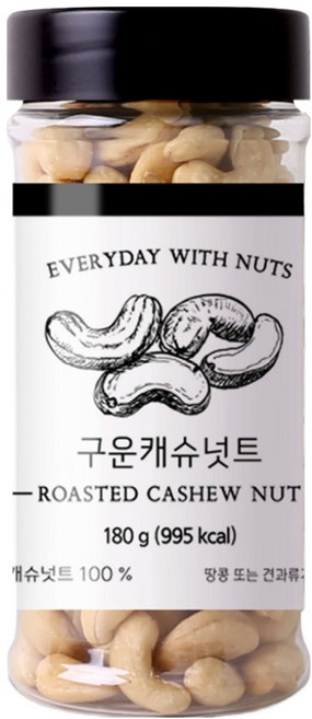 하루견과 구운 캐슈넛트, 180g, 1개
