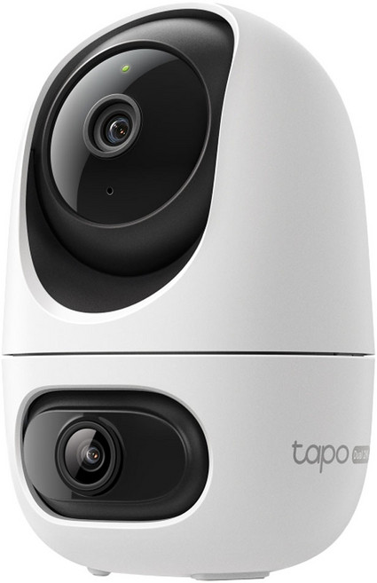 tp-link 2K 雙鏡頭 AI偵測 360旋轉 無線網路Wi-Fi監視器, 1個, Tapo C245D