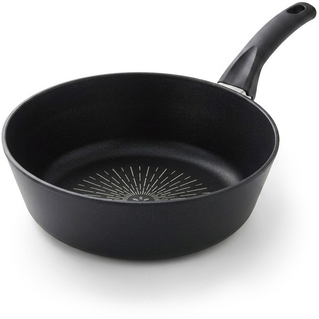 Kassel 鑽石超導熱極輕不沾平底深型炒鍋, 1個, 24cm
