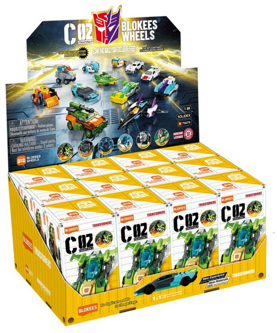 BLOKEES 布魯可 積木車/可動積木公仔12件組, 變形金剛 C02, 1套