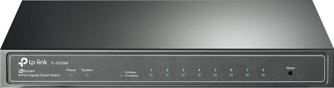 TP-Link JetStream 8埠Gigabit 智慧型交換器, 1個, TL-SG2008