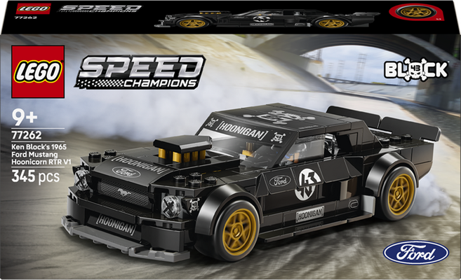 레고 스피드챔피언 77262 켄 블록의 65 Ford Mustang Hoonicorn V1, 1개