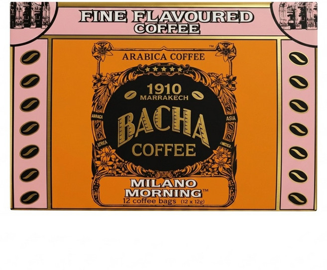 BACHACOFFEE MILANO MORNING濾掛咖啡包, 12g, 1套, 12個裝