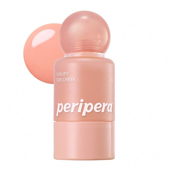 peripera 奶瓶腮紅液 9g, 13 慵懶杏桃, 1個