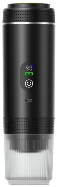 VMI 7500mAh 不鏽鋼 便攜式 咖啡機 3合1 LED顯示屏 冷熱萃取 黑色 KF-JN-02 Pro+