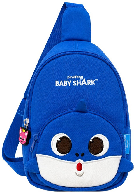 Pinkfong 鯊魚寶寶 優質斜揹包 鯊魚爸爸 WP-B158
