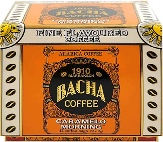 BACHACOFFEE CARAMELO MORNING濾掛咖啡禮盒, 12g, 1套, 12個裝