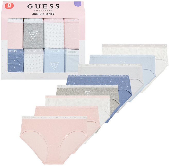 GUESS UNDERWEAR 青少年內褲8件組 2號