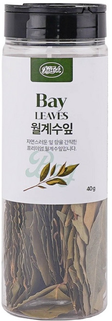 첫맛 월계수잎, 40g, 1개