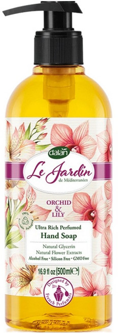 달란 르 쟈르뎅 핸드워시 오키드 & 릴리, 1개, 500ml