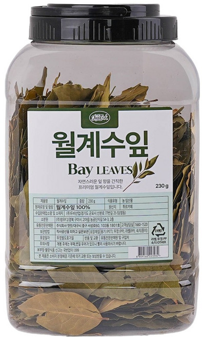 첫맛 월계수잎, 230g, 1개