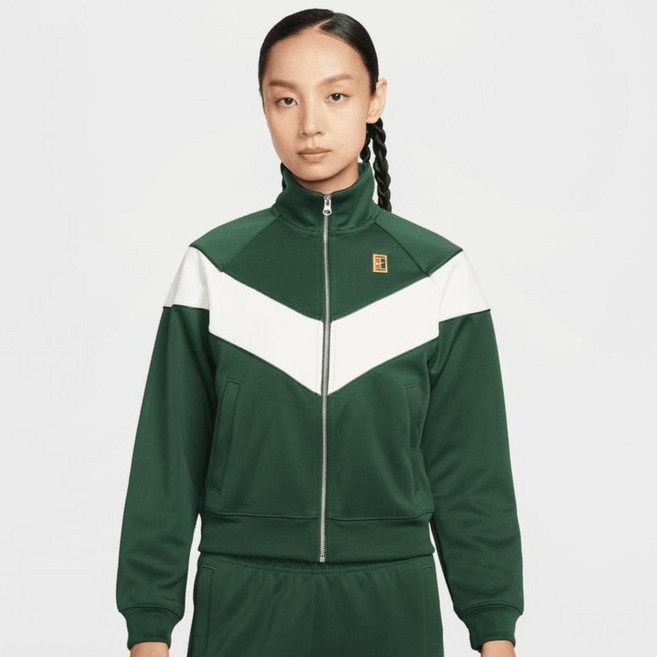 NIKE 耐吉 女款 Court Heritage Windrunner 網球外套 FZ7216-323