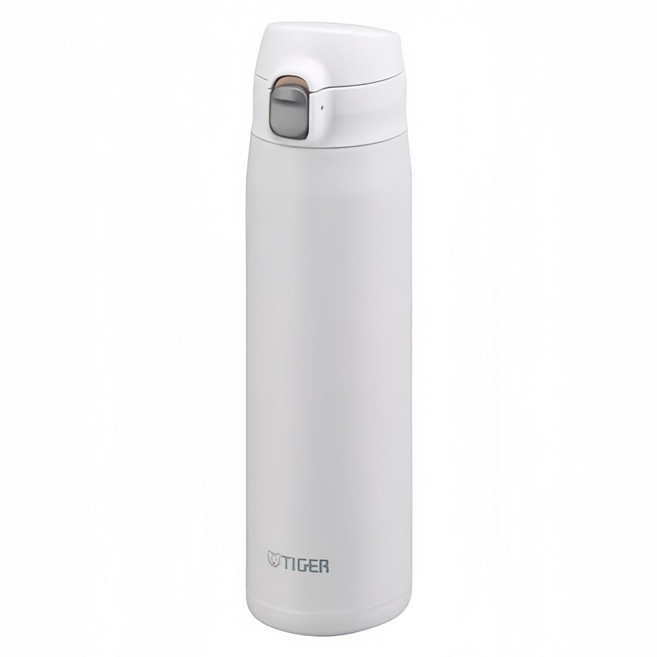 TIGER 虎牌 彈蓋雙層不鏽鋼保溫瓶 MTR-W075, 迷霧白, 1個, 750ml
