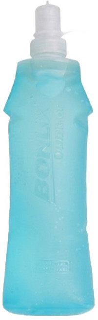 GUNU 접이식 소프트 플라스크 러닝 물통, 블루, 1개, 500ml