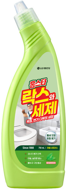 홈스타 락스와 세제 허벌시트러스, 750ml, 1개
