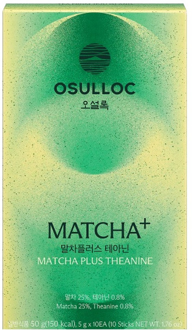 오설록 말차플러스 테아닌 10p, 1개