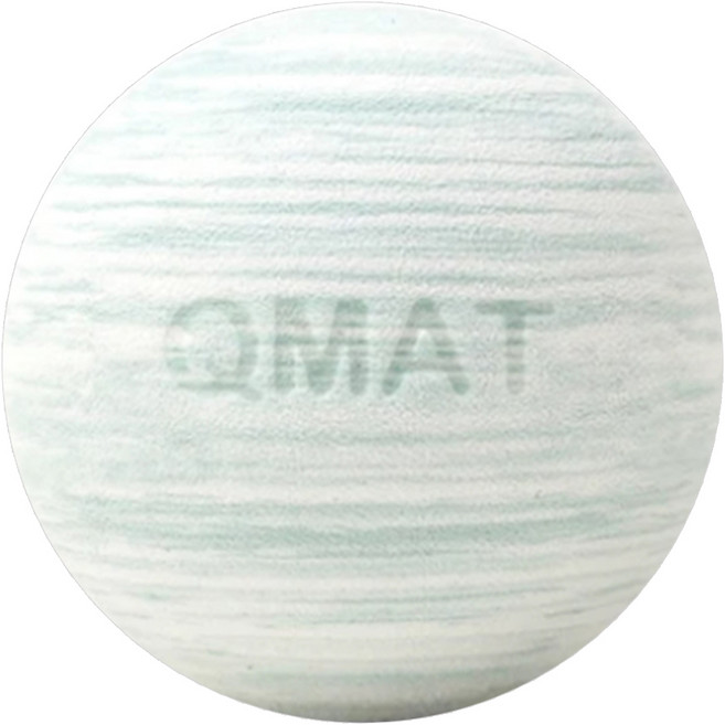 QMAT 台灣製 筋膜球 7cm, 薄荷綠雲彩, 1個